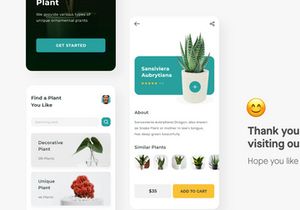 Uplants - Plant Store App UI Kit