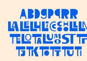 Razor Block – Unique Display Font