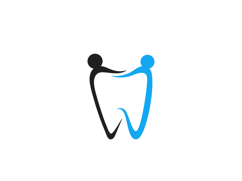 Dental logo Template vector illustration