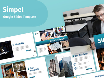 Simple Business Google Slide Template preview picture