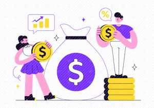 10 Revenue Vector Illustration