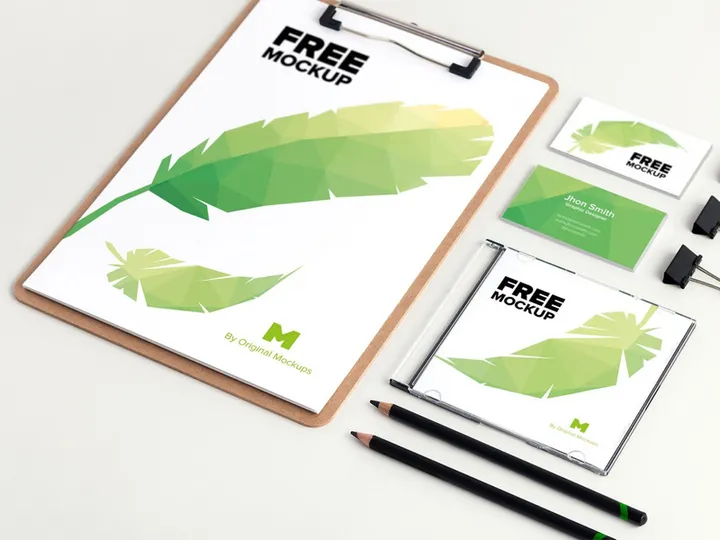 Stationery PSD Mockup 02