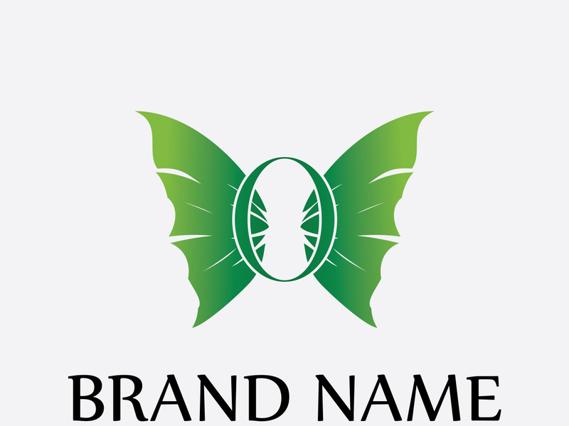 Butterfly logo design