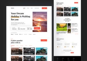 Travel Landing Page - Dolano