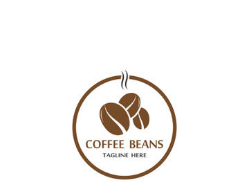 Premium coffee bean logo design. preview picture