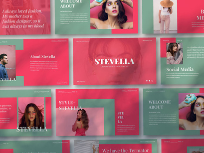 Stevella Creative Powerpoint Template