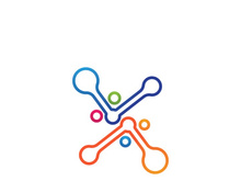 Molecule vector illustration design