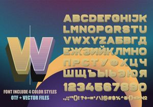 Ryde - sans serif color font