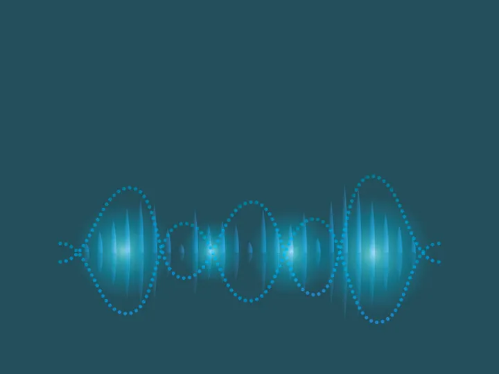 Background sound waves icon logo illustration vector design