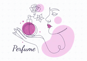 6 Perfume Vector Illustration