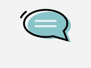 Bubble chat logo design template