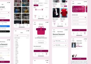 Fashion E-Commerce Mobile UI Kit