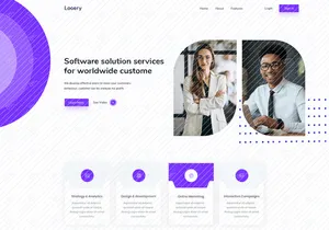 Templat Web Korporat-It