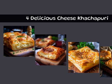 Delicious Cheese Khachapuri preview picture