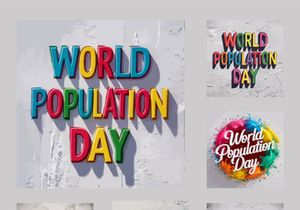 10 World Population Day Illustration