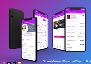 Tripppled-Movie Booking Mobile App UI Kit