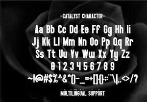 Catalyst - Condensed Sans Serif