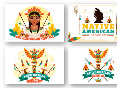 11 Native American Heritage Day Illustration