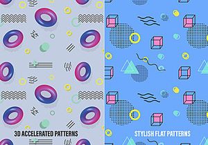 🚀 Free Memphis Style Patterns
