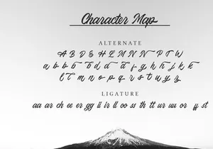 Northing - Modern Script Font
