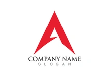 A letter logo initial name