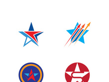 Star vector icon illustration design template