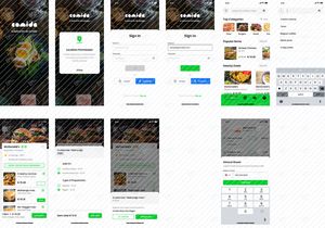 Comida Food App UI Kit