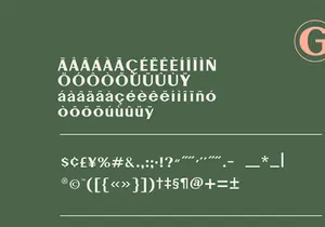 Glatic Modern Sans Serif