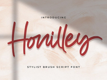 Honilley - Handwritten Font preview picture