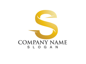 Business corporate letter S logo design vector. preview picture