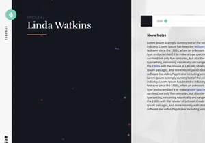 Dropcast - Free Landing Page
