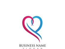 Love Vector icon illustration design Template