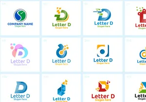 100+ Letter Logo Bundle