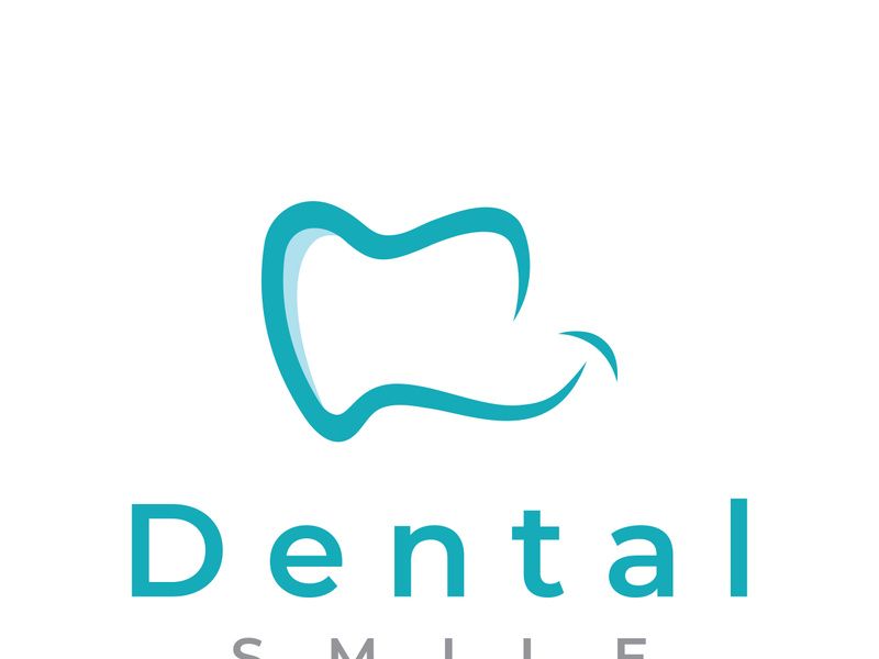 Dental abstract logo. Dental Health, dental care and dental clinic. Logo for health, dentist and clinic.