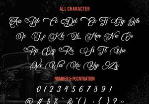Daisuky Fancy - Tatto Script Font