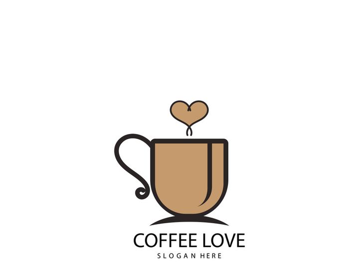 Coffee cup Logo Template vector icon design