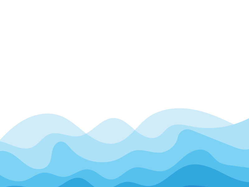 Wave water logo vector