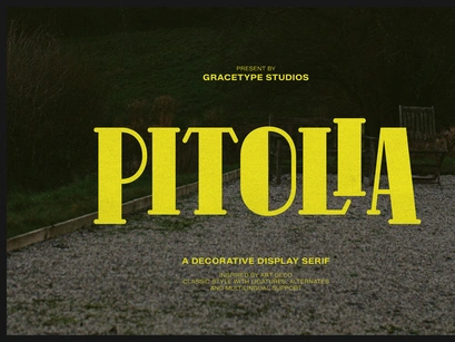Pitolia | Decorative Display Serif