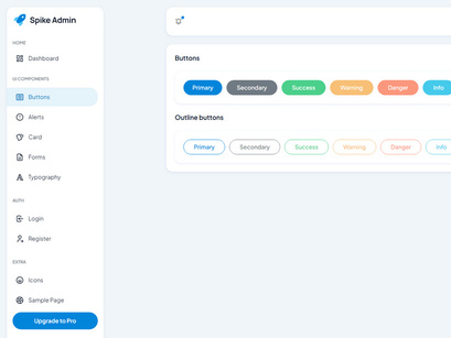 Spike Tailwind Free Admin Dashboard Template