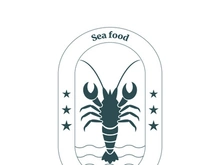 Vintage lobster logo