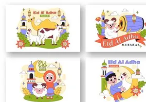 10 Happy Eid Al Adha Illustration