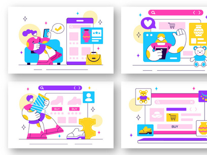 10 Marketplace For Handmade Goods Illustration