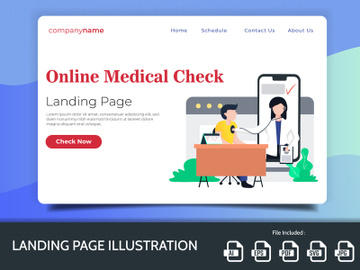 Landing Page Illustration 37 preview picture