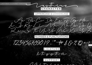 Lasthrue Elegant Signature