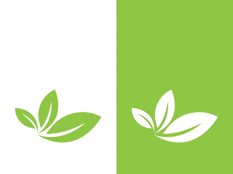 Green tree leaf nature logo images illustration design