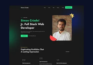 Personal Portfolio Figma UI Template