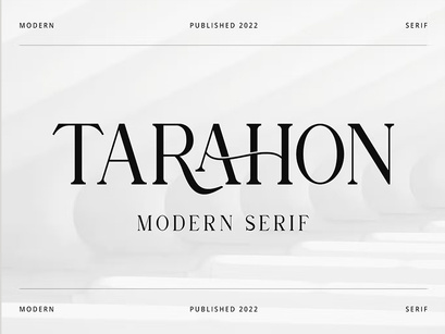 Tarahon Business Font