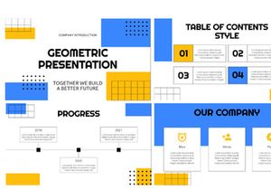 Geometric Presentation Template