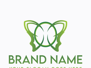 Butterfly logo design preview picture