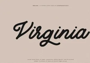 Redline - Vintage Script Font